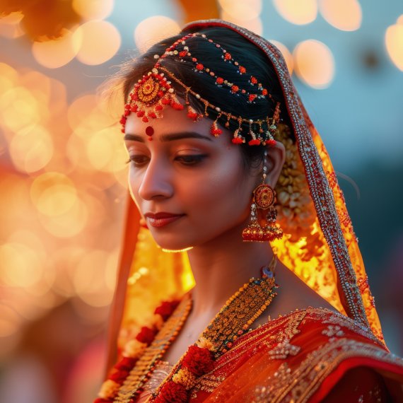 Complete Bridal Look Styling