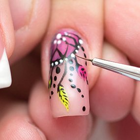 Gel Nail Extension Art